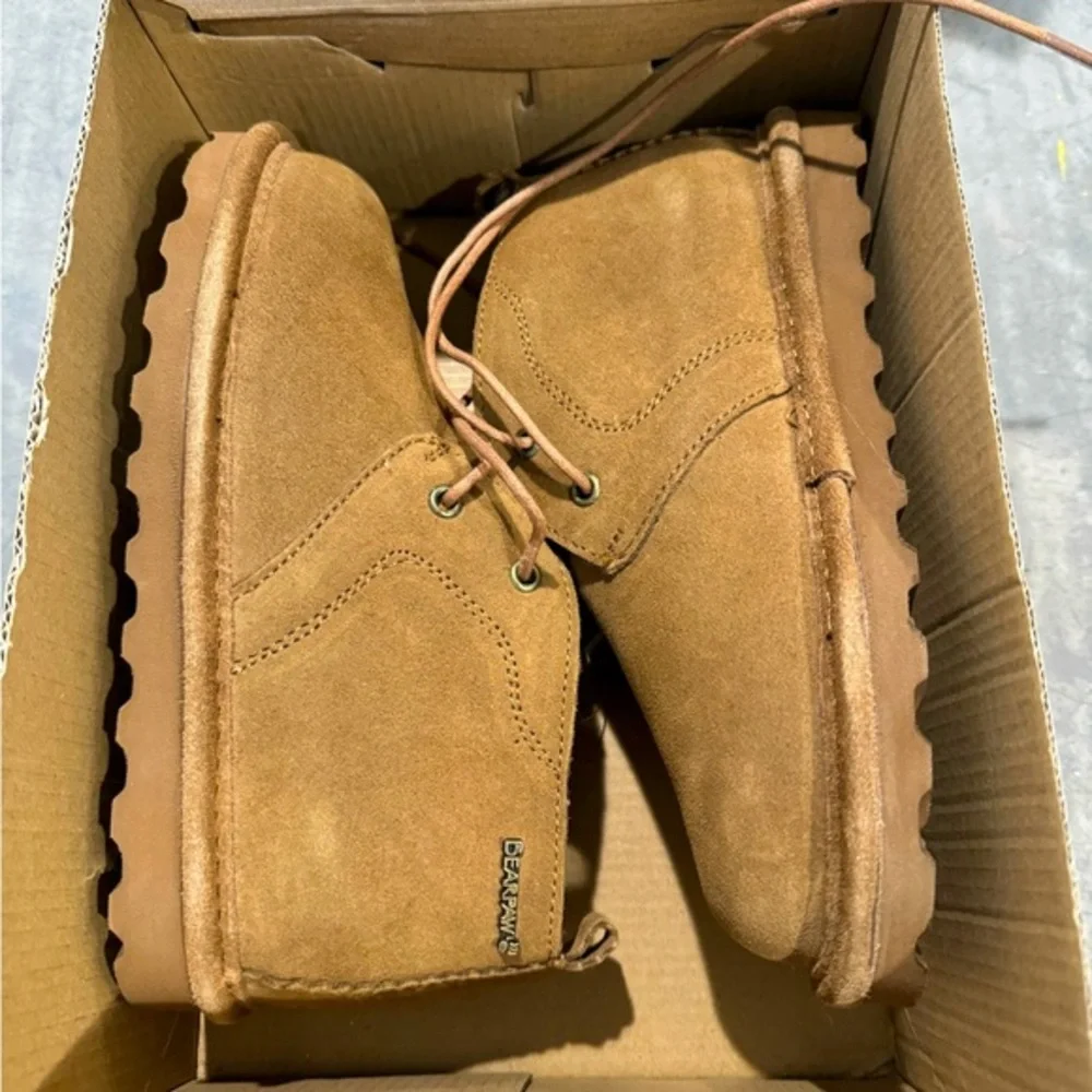 BEARPAW Skye Youth- unisex fur boot “never wet” cute cozy comfy and so cool 😎!